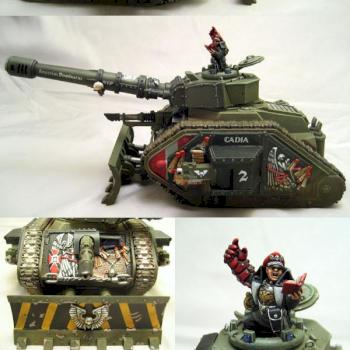 Cadian Commissar Tank by misterjustin