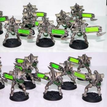 Necron Immortals - rusting metal by komplikator