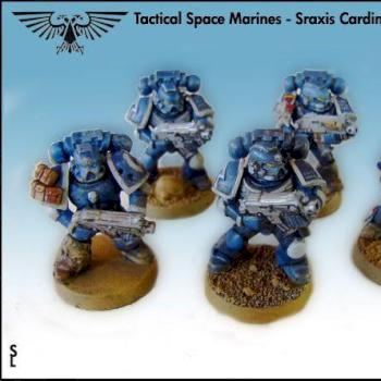 Ultramarines Tactical Squad by Arkion