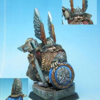 Dwarf King on Oath Stone by pulper