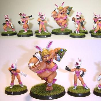 Bunny Girls Blood Bowl Team by CrimsonPilot