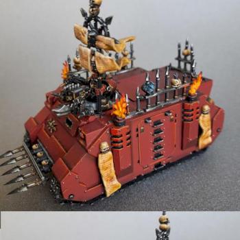 Word Bearers Rhino by Arkhan IceSkull