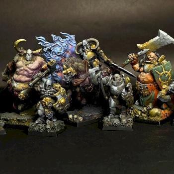 Fantasy miniatures by Scibor