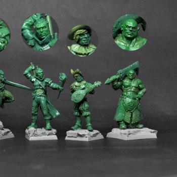 fantasy miniatures by Scibor