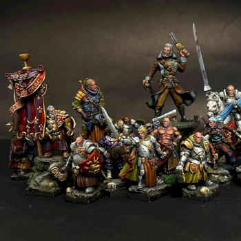 Fantasy miniatures by Scibor