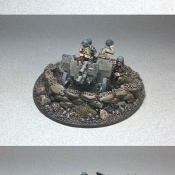 Warlord Games US M105 Medium Howitzer by gowestover