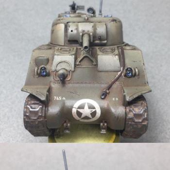 Warlord Games 1/56th Scale M4 Sherman 75MM by gowestover