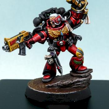 Blood angels captain Exclusive GD 2012 by RAFF