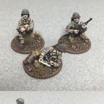 Warlord Games - US Infantry Forward Observation Officer Team by gowestover