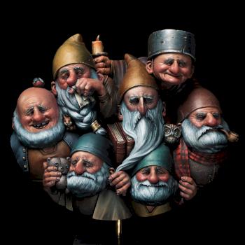 Seven Dwarfs by Spiramirabilis Miniatures by Rätti