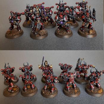 Word Bearers Space Marines by Arkhan IceSkull