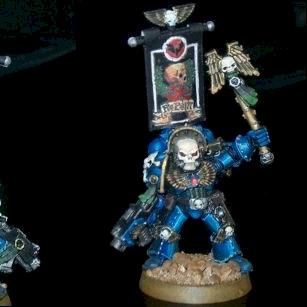 Space Marine Chaplain by Vergil