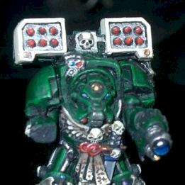 Cyclone Terminator of the Dark Angels (not finished) by Vergil