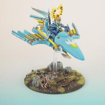 Converted Farseer on Converted jetbike by Kaple