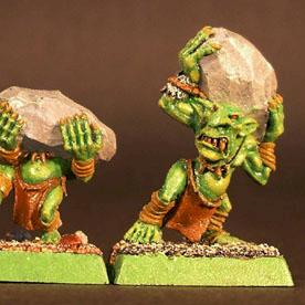 My stone thrower crew by LaserJesus