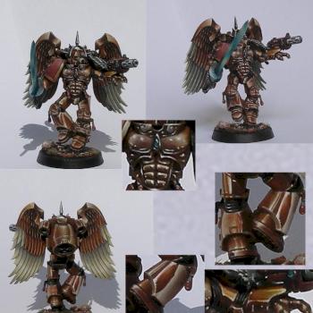 Blood Angel Sanguinary Guard ( Other views) by A.Duclos