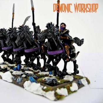 Dark Elves Dark Riders by Demonic_Workshop