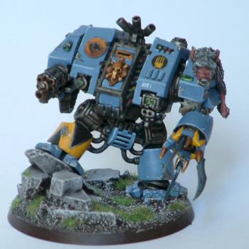 Space Wolves Dreadnought by Inq Tiberius