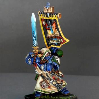 Dark Angels Grand Master of Librarians Ezekiel by Zubr