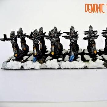 Warhammer Fantasy Dark Elves - Crossbowmen by Demonic_Workshop