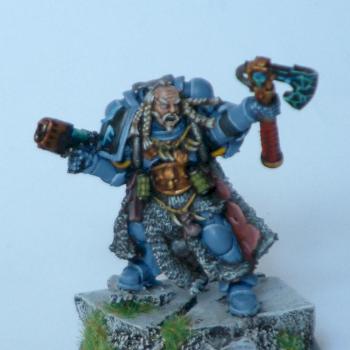 Space Wolves Rune Priest by Inq Tiberius