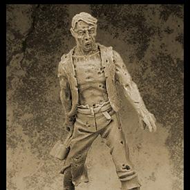 Eolith 28mm zombies by SJB