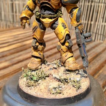 Sgt. Connor - Serpentian Heavy Infantry (Dark Nova) by Grimshak