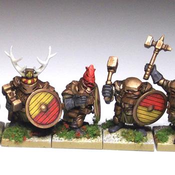 Mantic Dwarf Ironclads by Noggin