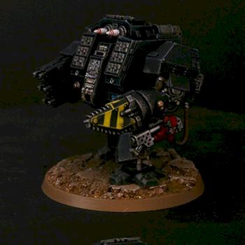 Space Marines Ironclad Dreadnought by Johnnyhorse