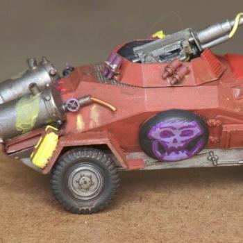 Wartrukk with heavy flamer and some free hand by Sand Rat