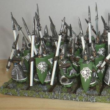 High Elf Spearmen by cb_rex