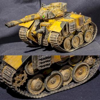 Imperial Guard Leman Russ Vanquisher (+ Pask) [updated] by Grimshak