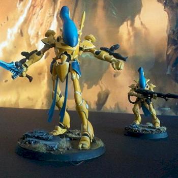 Iyanden Wraithlord by Thokt