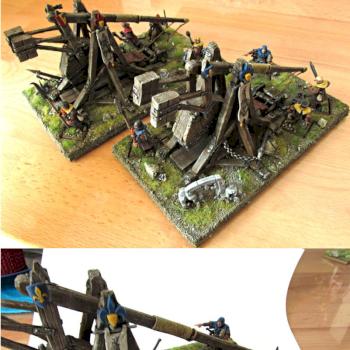 Bretonnien Trebuchet by Wuestenfuchs