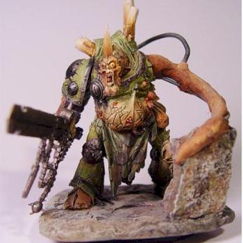 Chaos Nurgle Daemon Prince by StarFyre