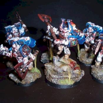 World Eaters pre herese Assualt SQ and Captain by TartanArmy