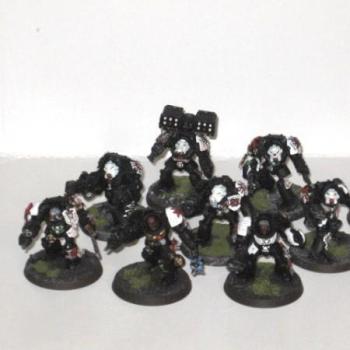 Black Templars first company by capt. Loken