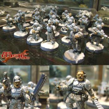 Cadian Shock Troops by RED Plastic