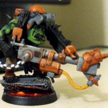 WIP NMM Ork Burna Boy by Old Zogwort