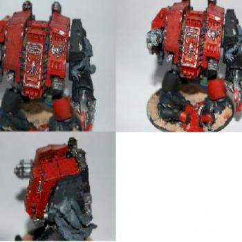 Blood Angels Dreadnought by mr.bman