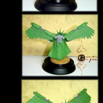 Corax Primarch of Ravenguard by GRYTZminis