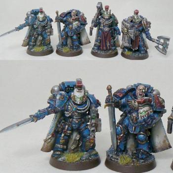 Ultramarine Masters of the chapter by darkartminiatures