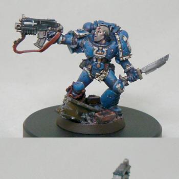 Ultramarine tyrannic war veteran by darkartminiatures