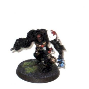 Black Templars Chaplain of first company by capt. Loken