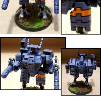 Tau Battlesuit by boristfrog