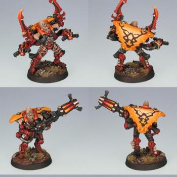 Eldar Warp Spiders by spooktalker