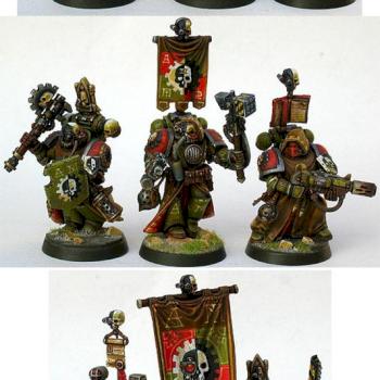 Adeptus mechanicus command squad by ManU26