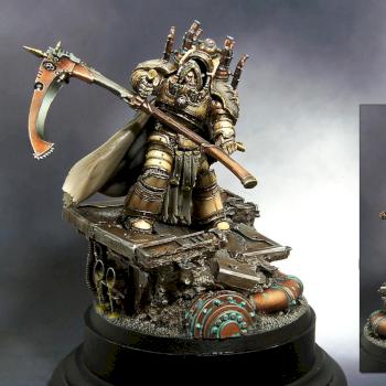 Mortarion The Reaper Primarch of the Death Guard by Painted By-g