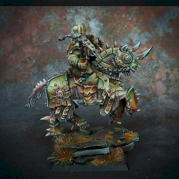 Chaos Nurgle Knight by grimgor poland