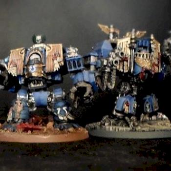 Ultramarines Dreadnoughts by Blacky83